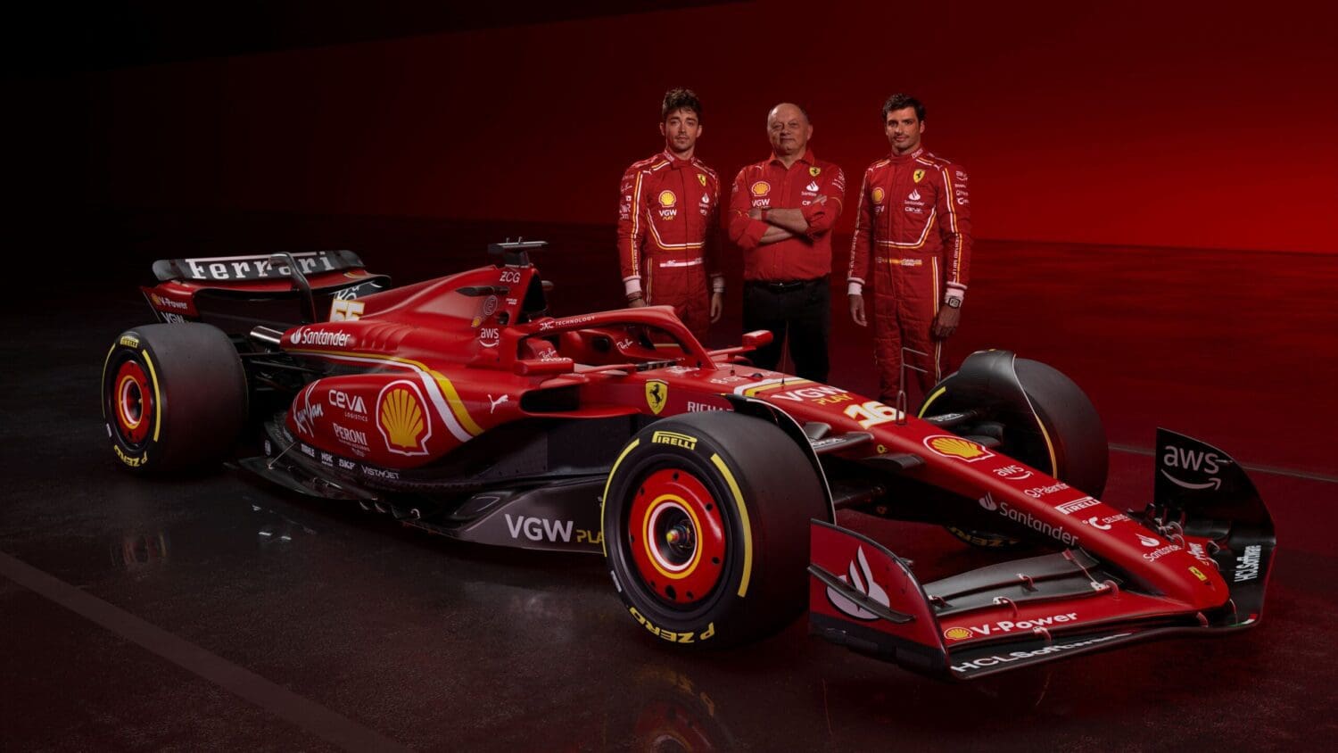 全新Ferrari SF-24賽車登場　針對車手技能量身訂做